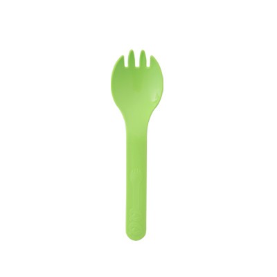 내구성 있는 녹색 플라스틱 숟가락과 포크 - 고탄성 녹색 스푼 포크